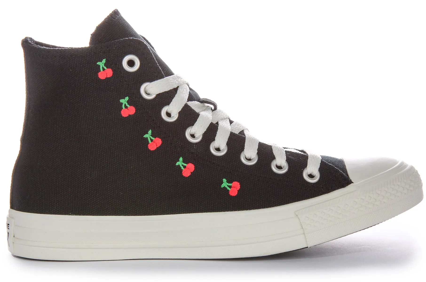 Converse All Star Cherries A08142C In Black Red For Women