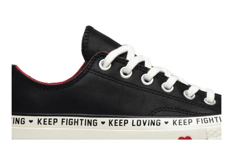 Converse Wmns Chuck 70 Low 'Love Graphic - Black' Sneakers, black