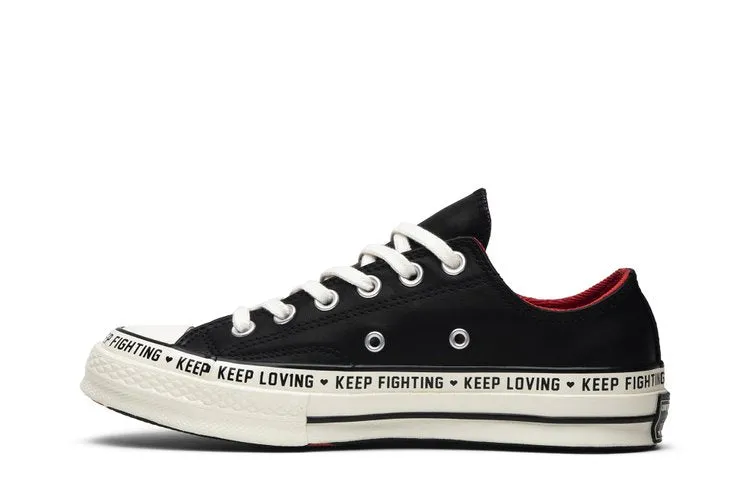 Converse Wmns Chuck 70 Low 'Love Graphic - Black' Sneakers, black