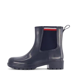 Corporate Elastic Rainboot Blue