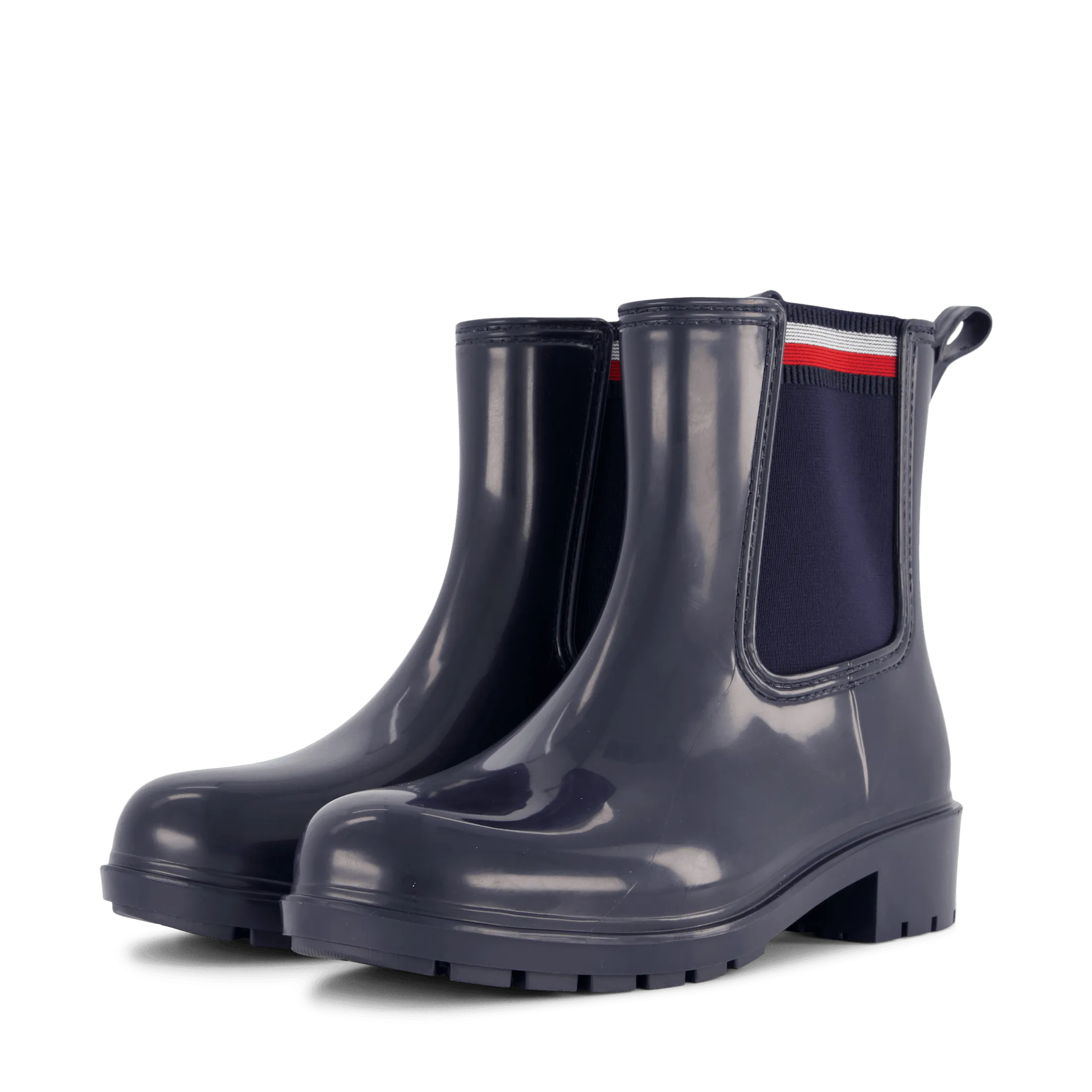 Corporate Elastic Rainboot Blue