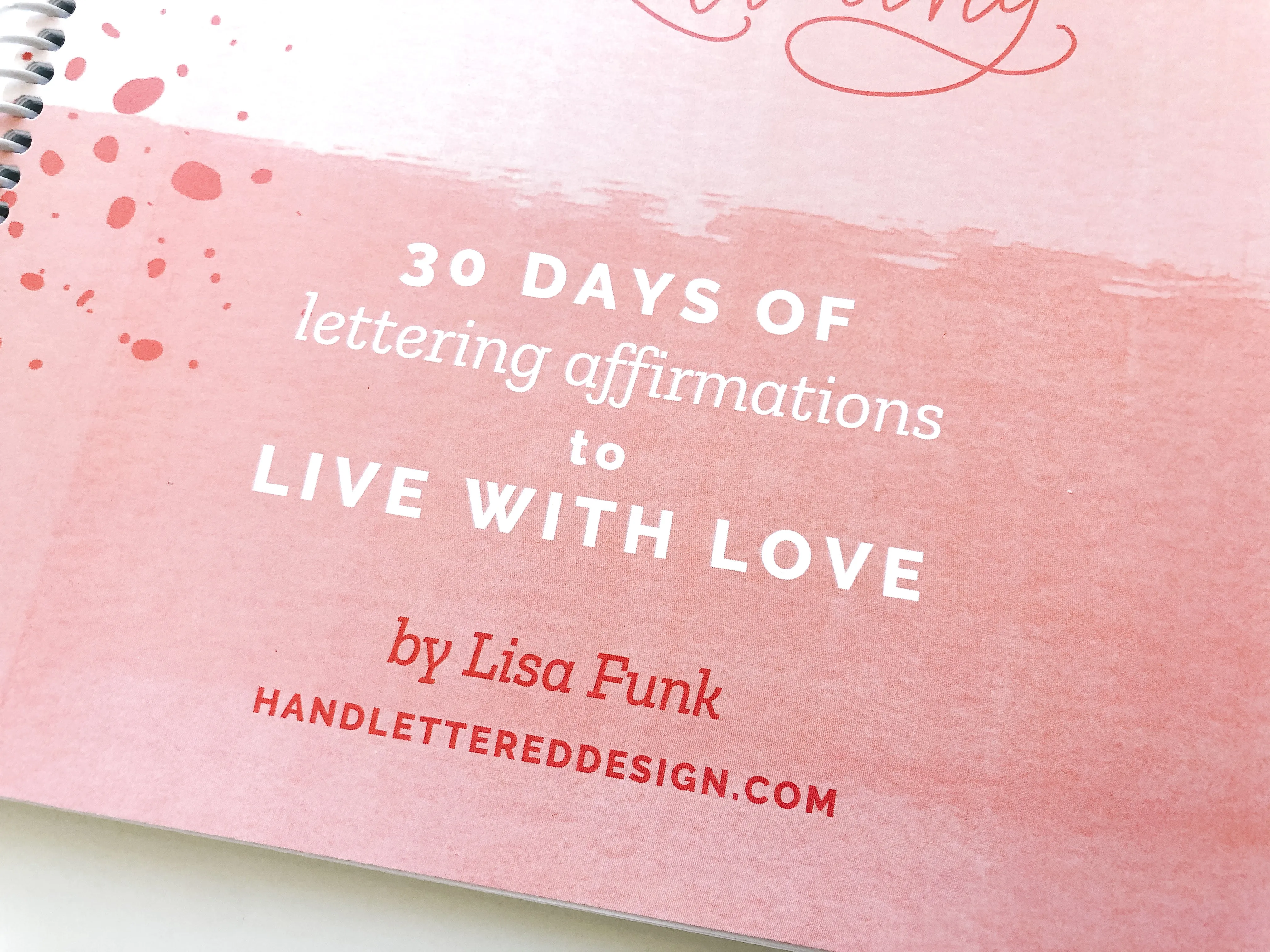 Daily Mindful Lettering Kit: Live With Love