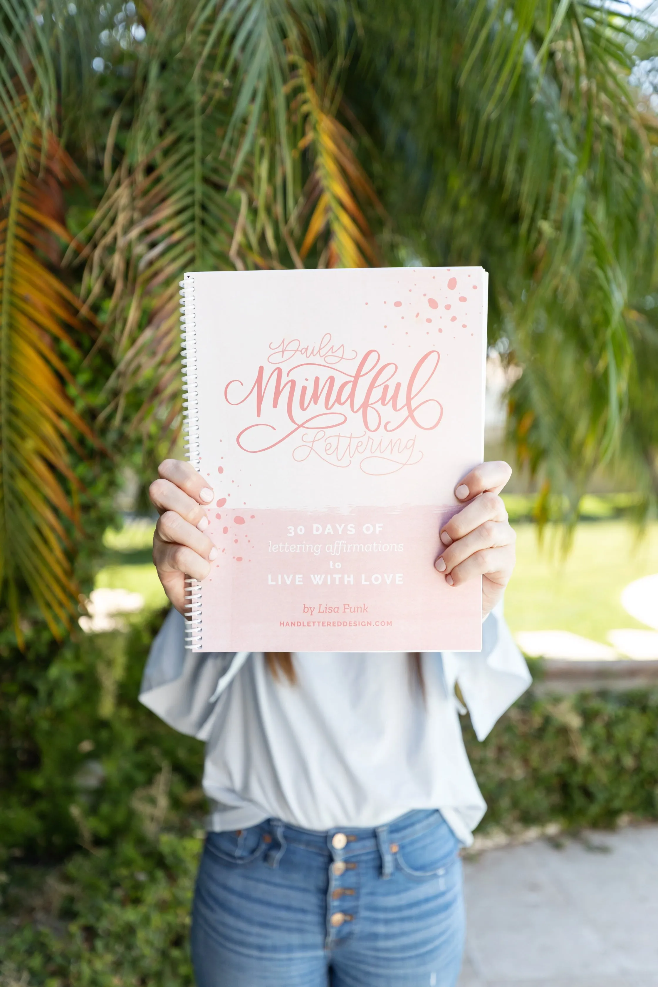 Daily Mindful Lettering Kit: Live With Love