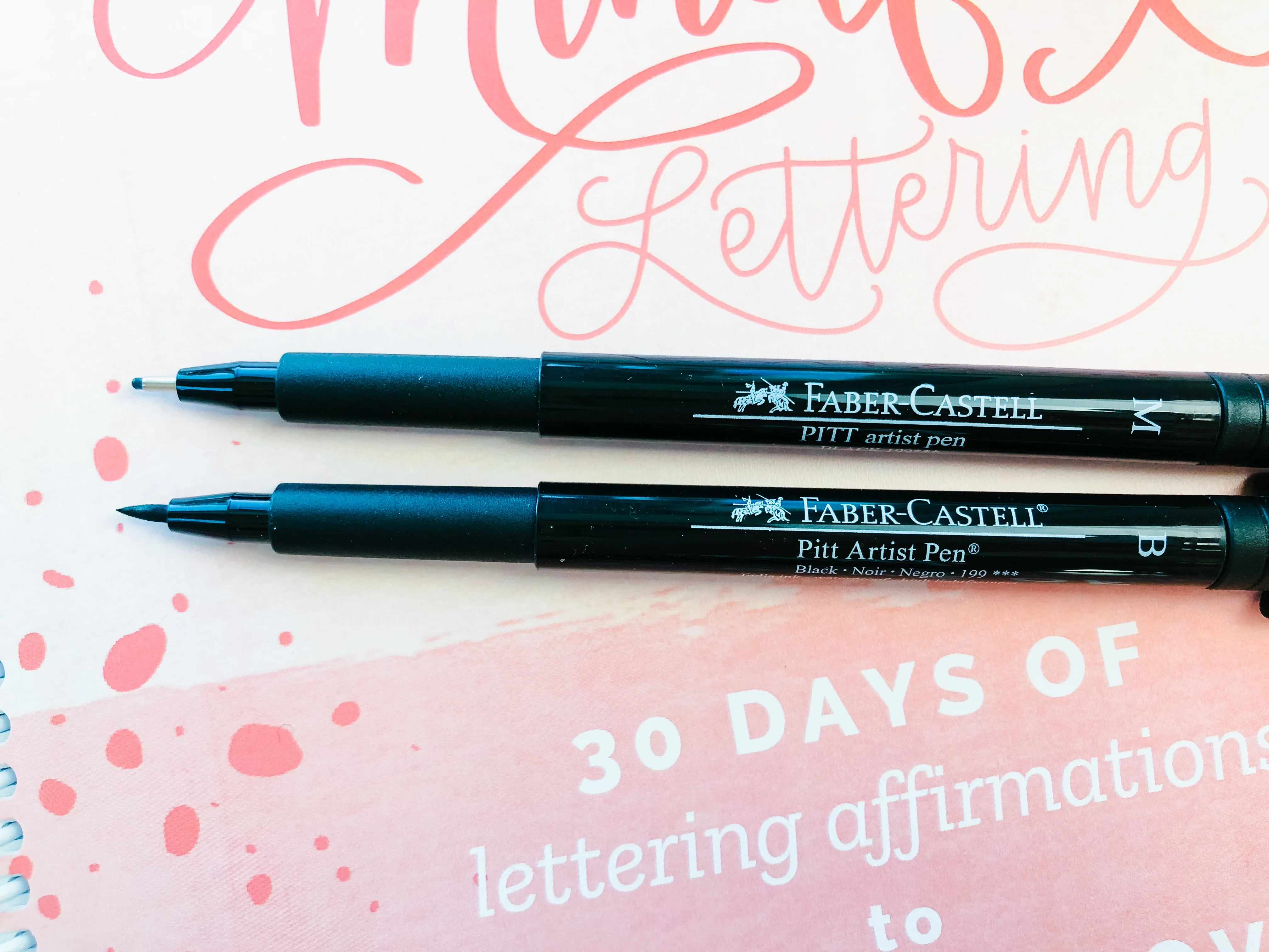 Daily Mindful Lettering Kit: Live With Love