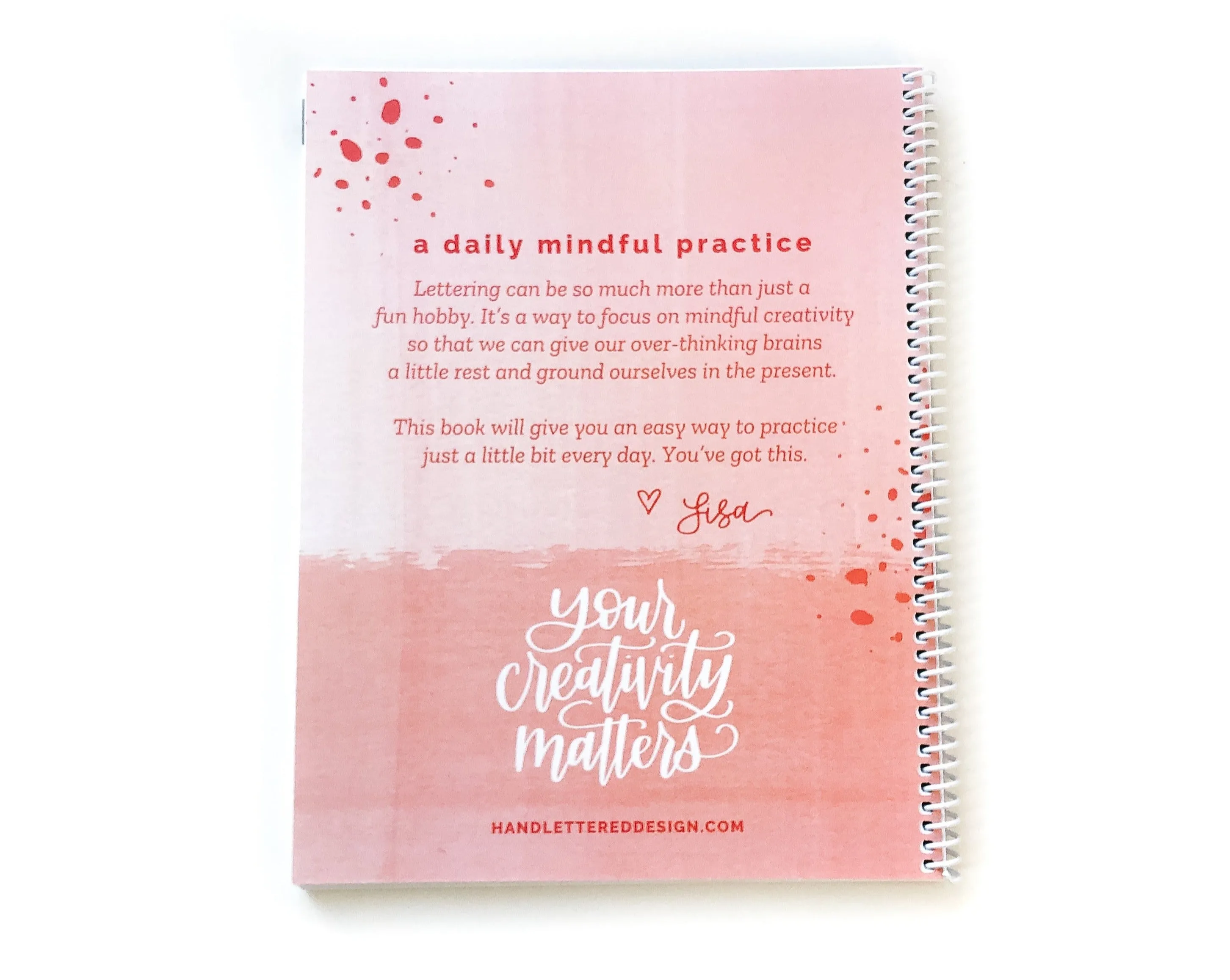 Daily Mindful Lettering Kit: Live With Love