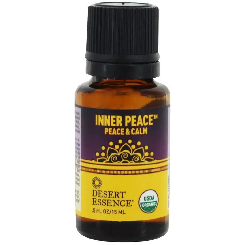 DESERT ESSENCE - Inner Peace Organic Essential Oil - 0.5 fl. oz. (15 ml)