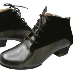 DNI Tita Black Leather/suede