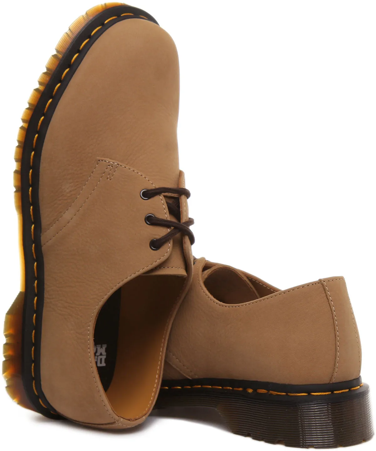 Dr Martens 1461 Milled In Sand For Men