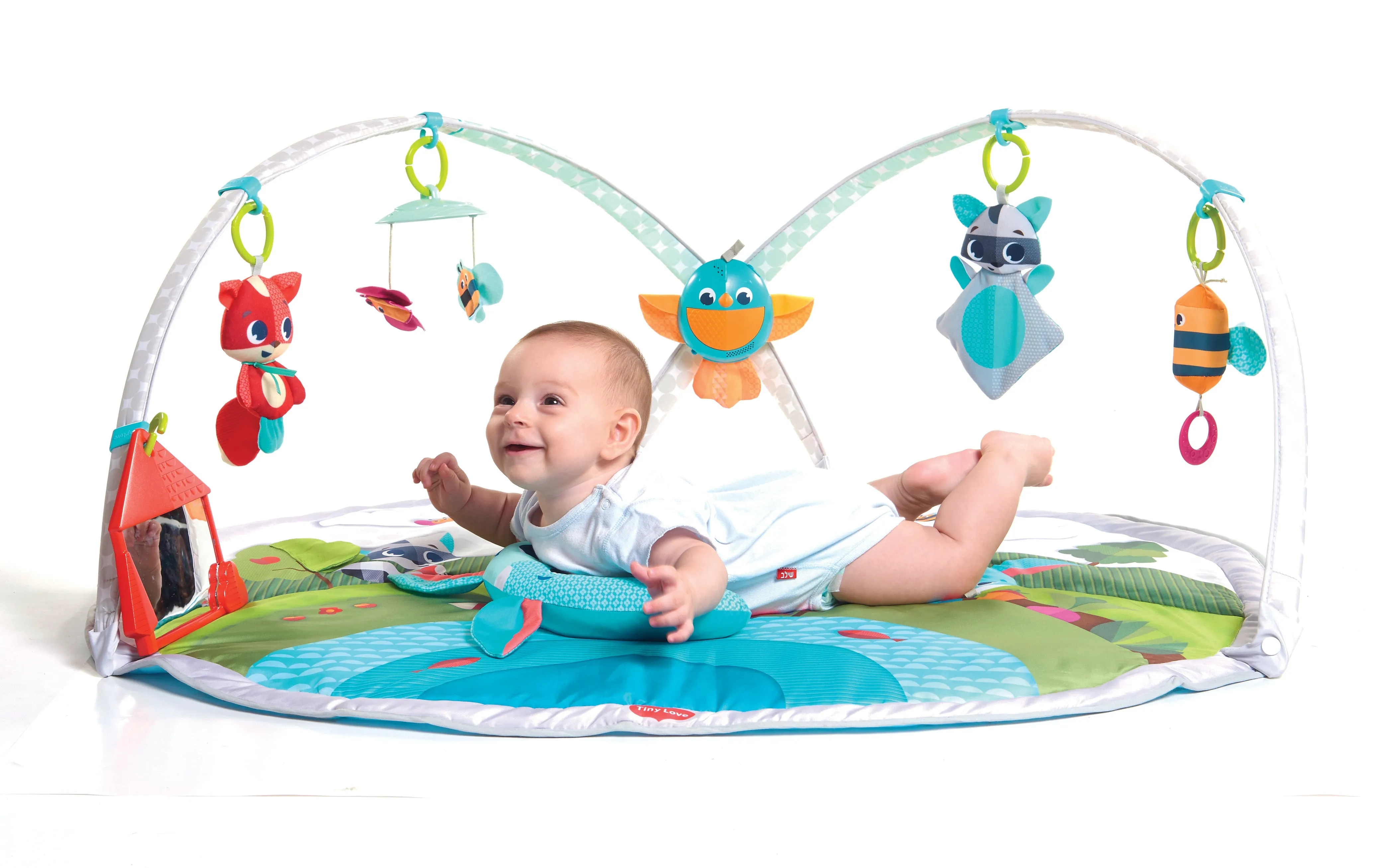 DYNAMIC PLAY GYM | Baby Play Mat & Activity Gym with Music & Light