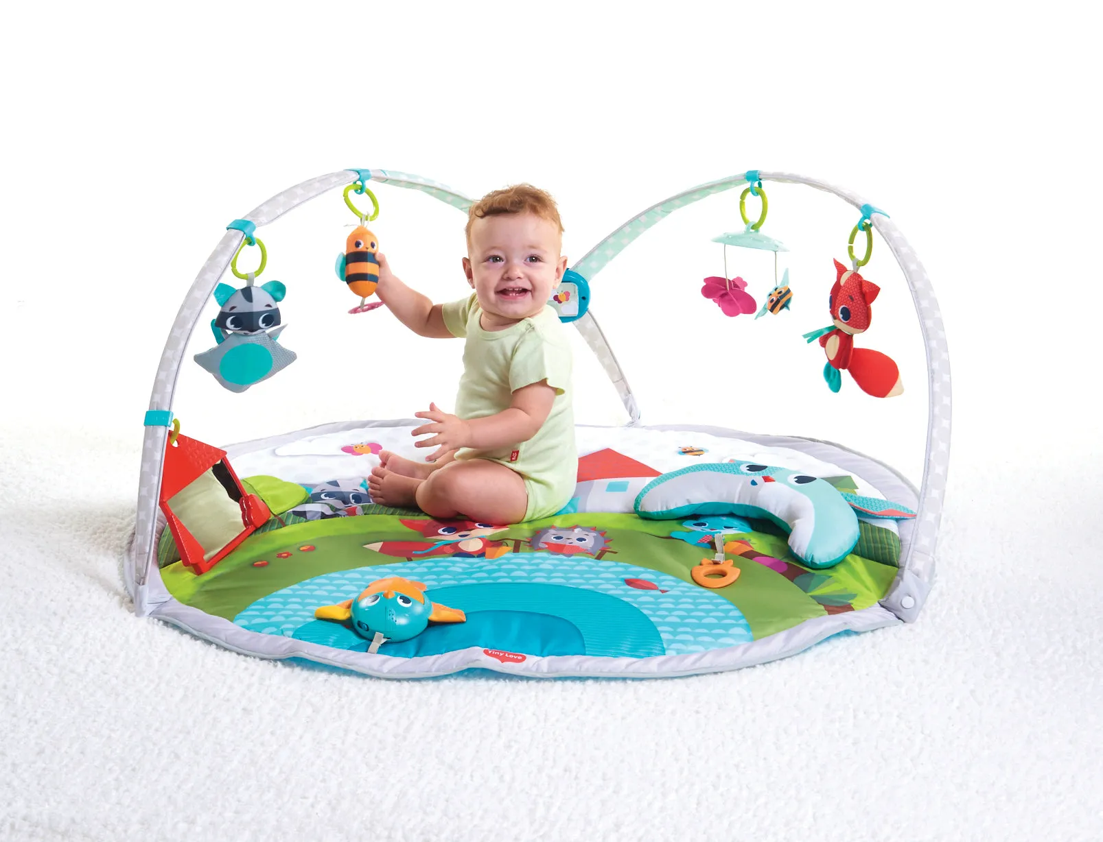 DYNAMIC PLAY GYM | Baby Play Mat & Activity Gym with Music & Light