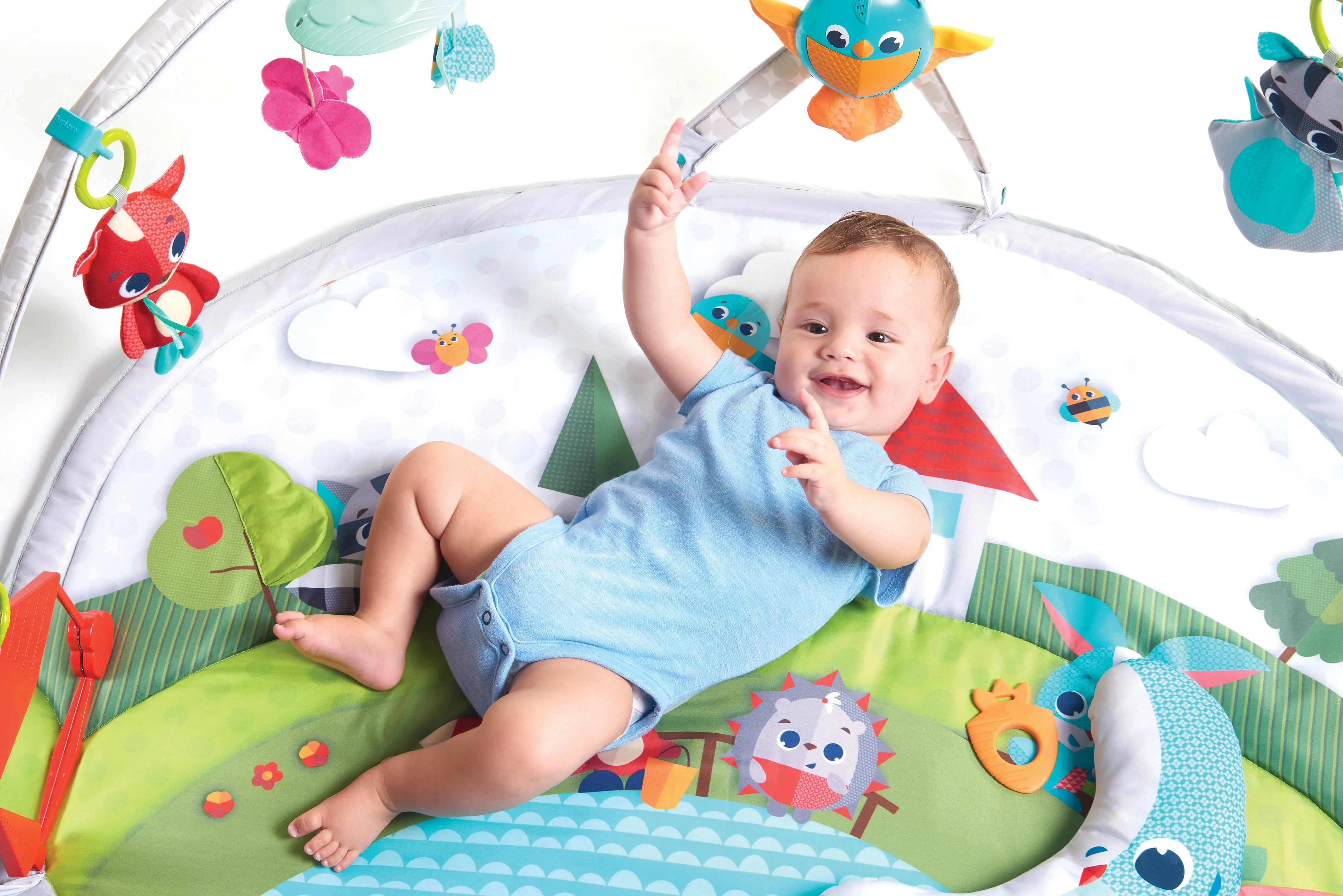 DYNAMIC PLAY GYM | Baby Play Mat & Activity Gym with Music & Light