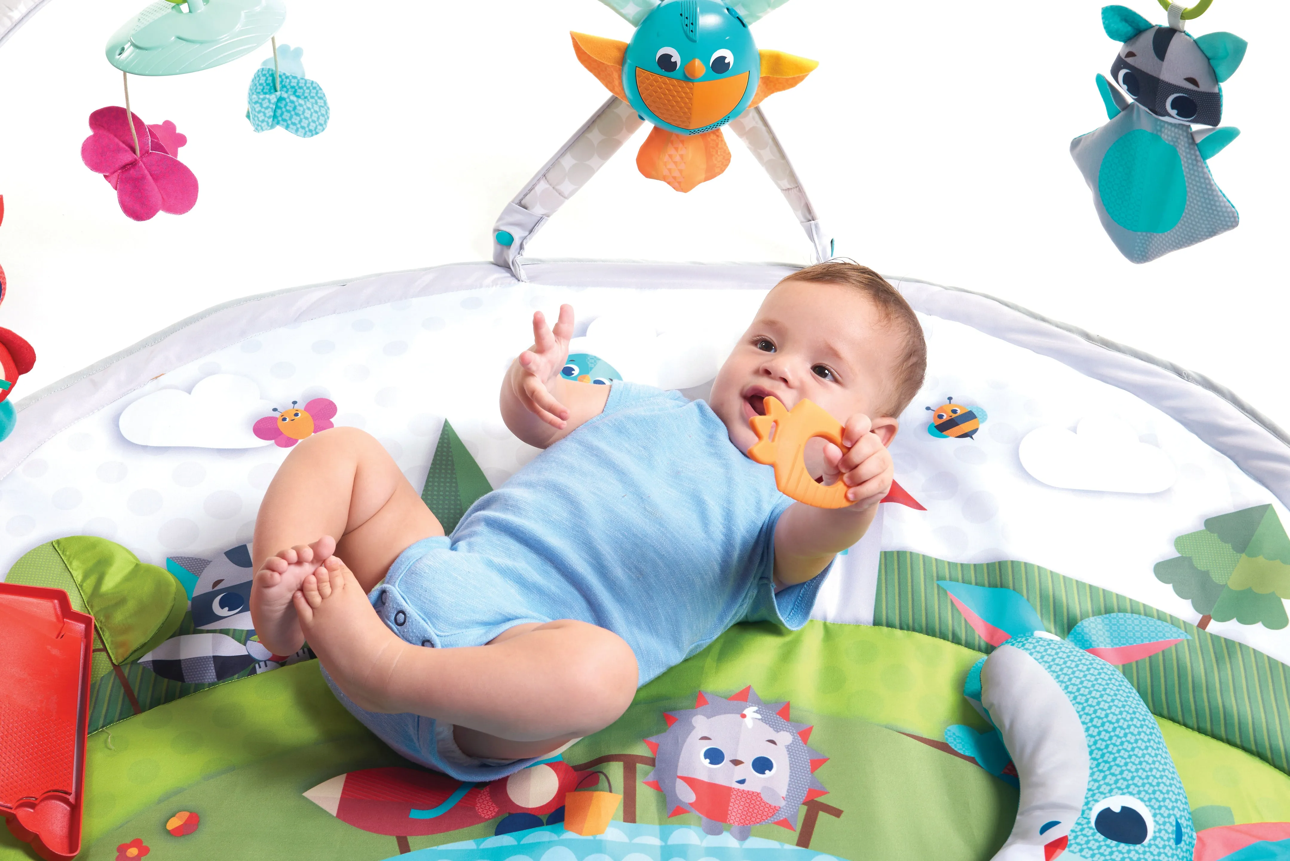 DYNAMIC PLAY GYM | Baby Play Mat & Activity Gym with Music & Light