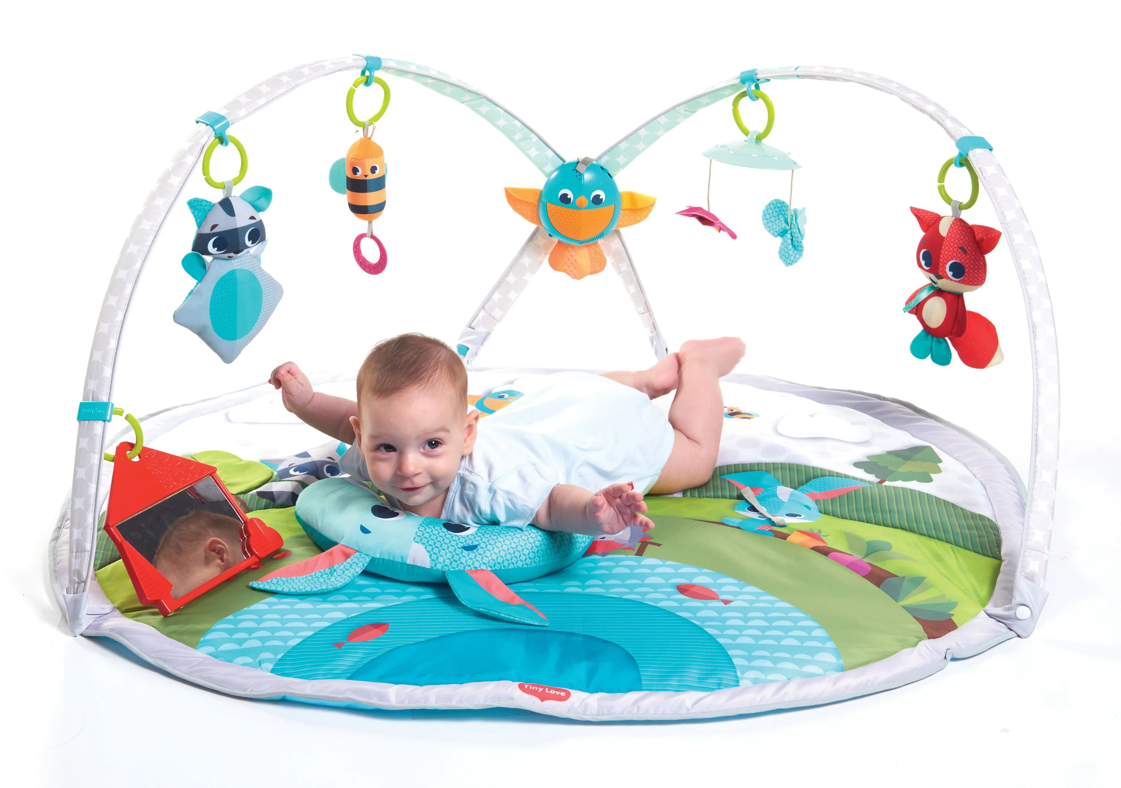 DYNAMIC PLAY GYM | Baby Play Mat & Activity Gym with Music & Light