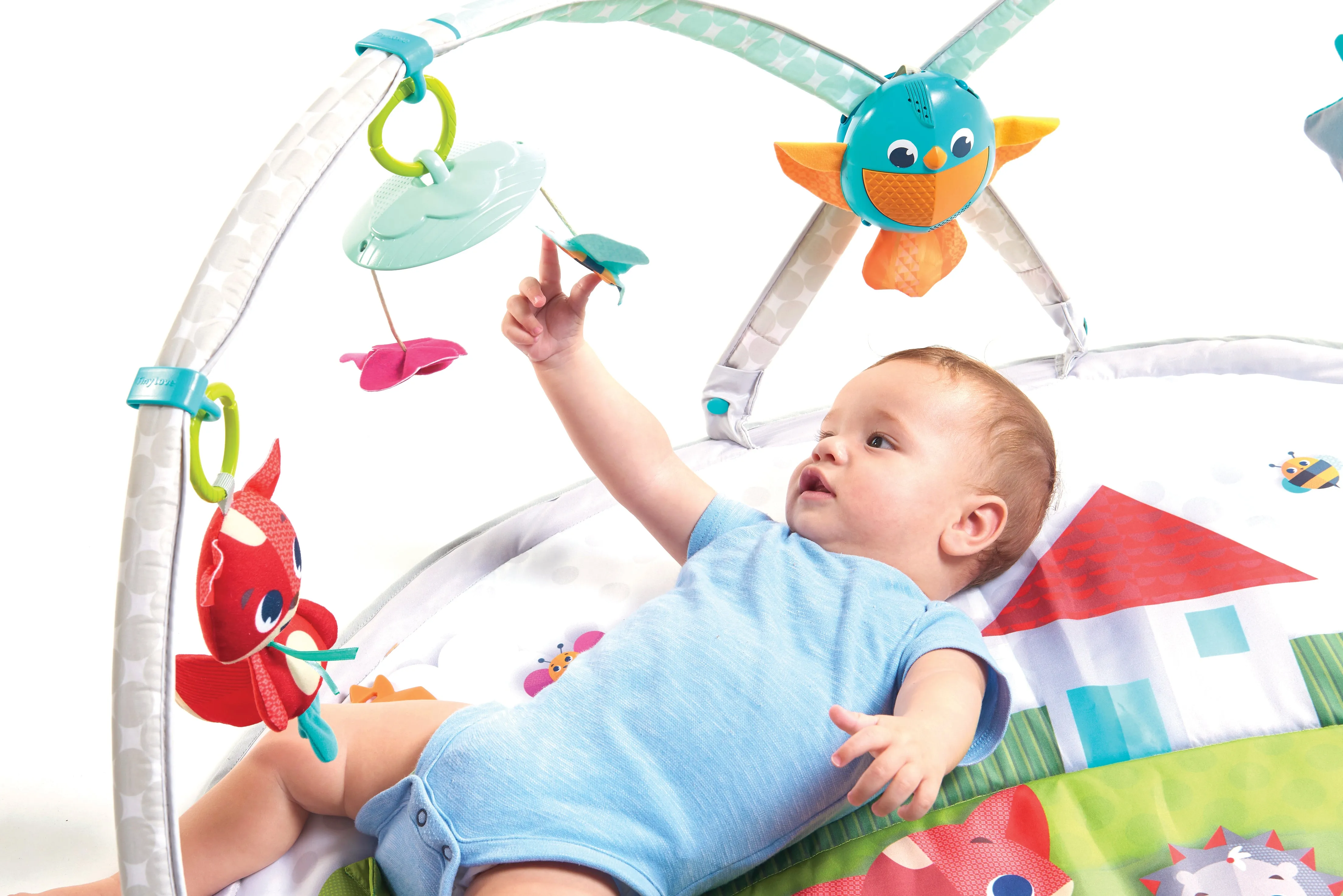 DYNAMIC PLAY GYM | Baby Play Mat & Activity Gym with Music & Light