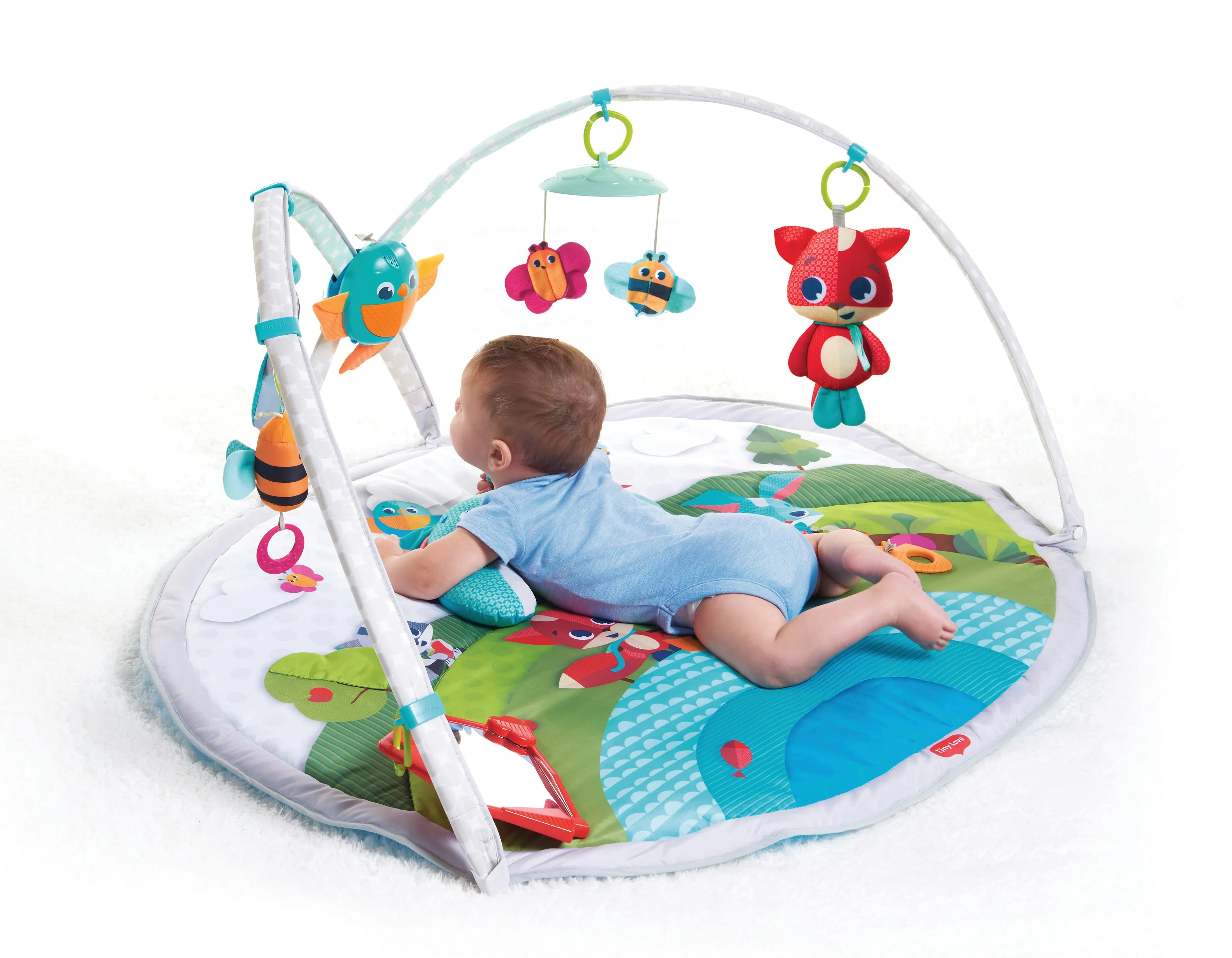 DYNAMIC PLAY GYM | Baby Play Mat & Activity Gym with Music & Light