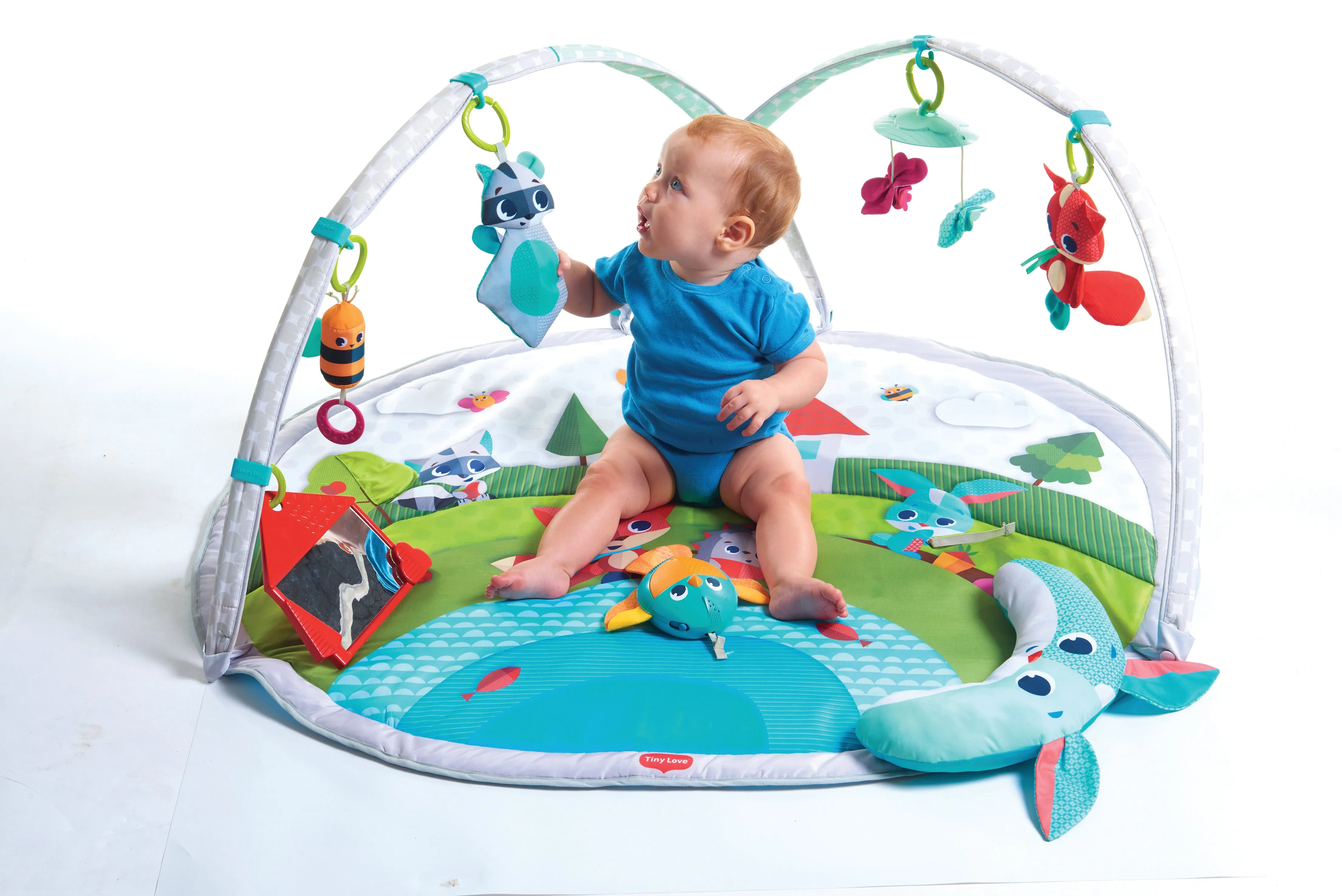 DYNAMIC PLAY GYM | Baby Play Mat & Activity Gym with Music & Light