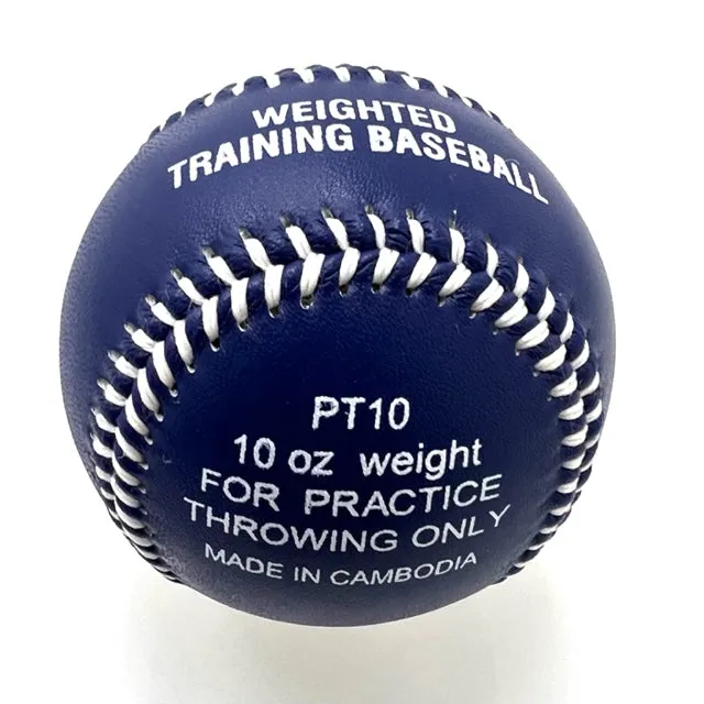 Easton B 9 Inch 10Oz weighted Baseball - Blue