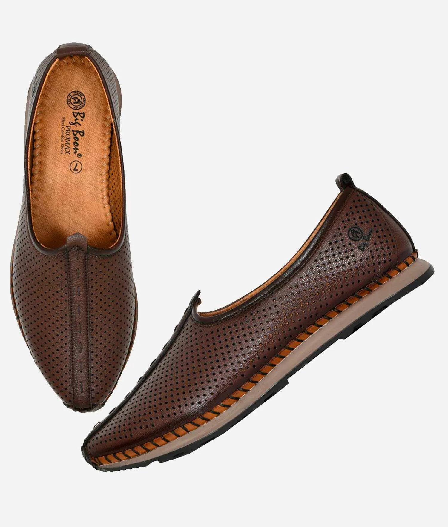 Ethnic Shoe Lover - Big Boon Promax Men's Sports Slip-on