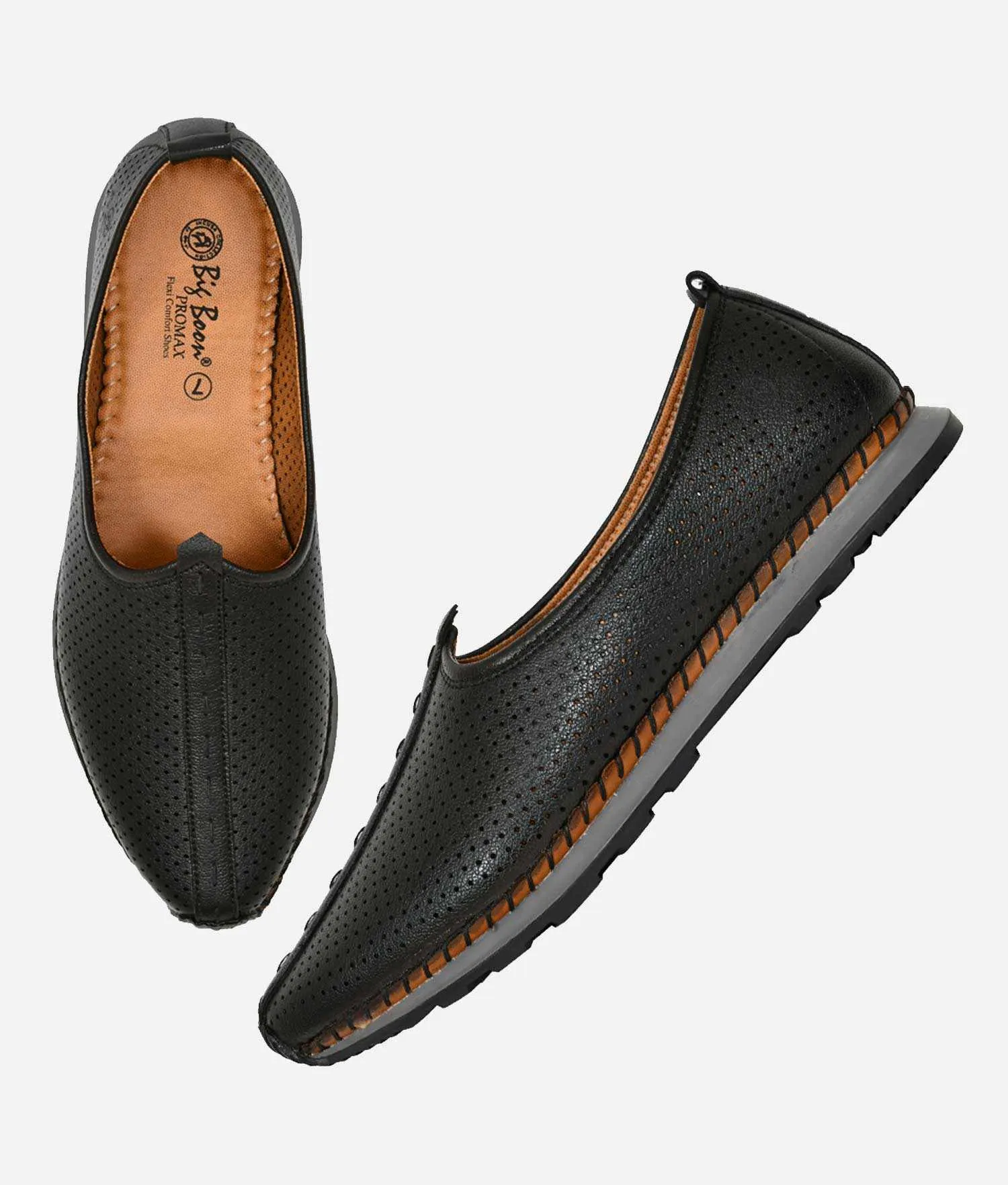 Ethnic Shoe Lover - Big Boon Promax Men's Sports Slip-on