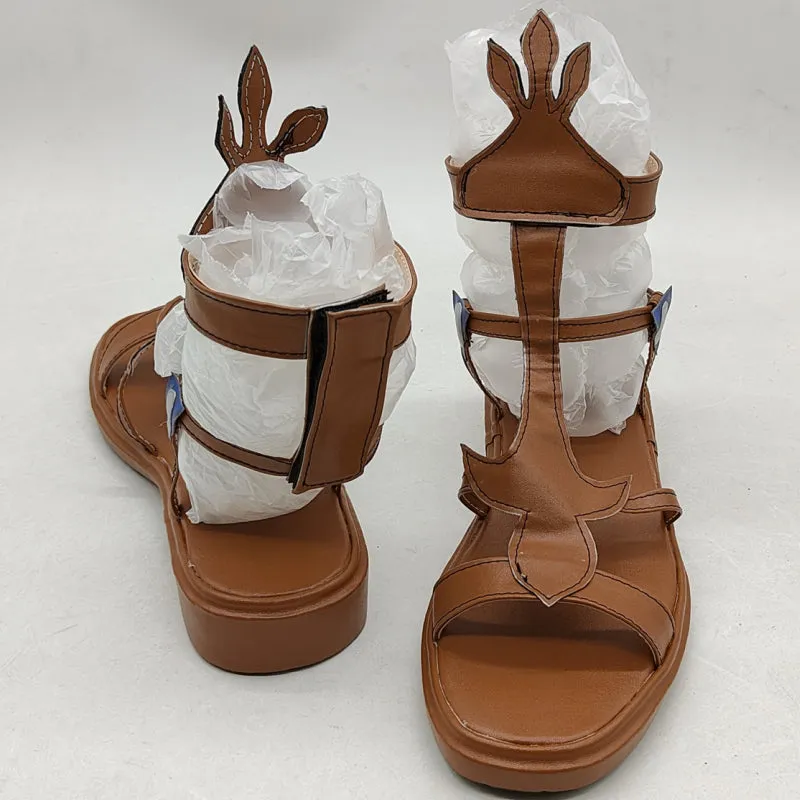 Final Fantasy XIV FF14 Nophica Cosplay Shoes