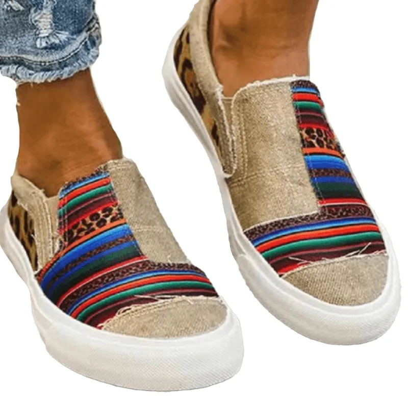 Flat Bottomed Slacker Casual Canvas Shoes