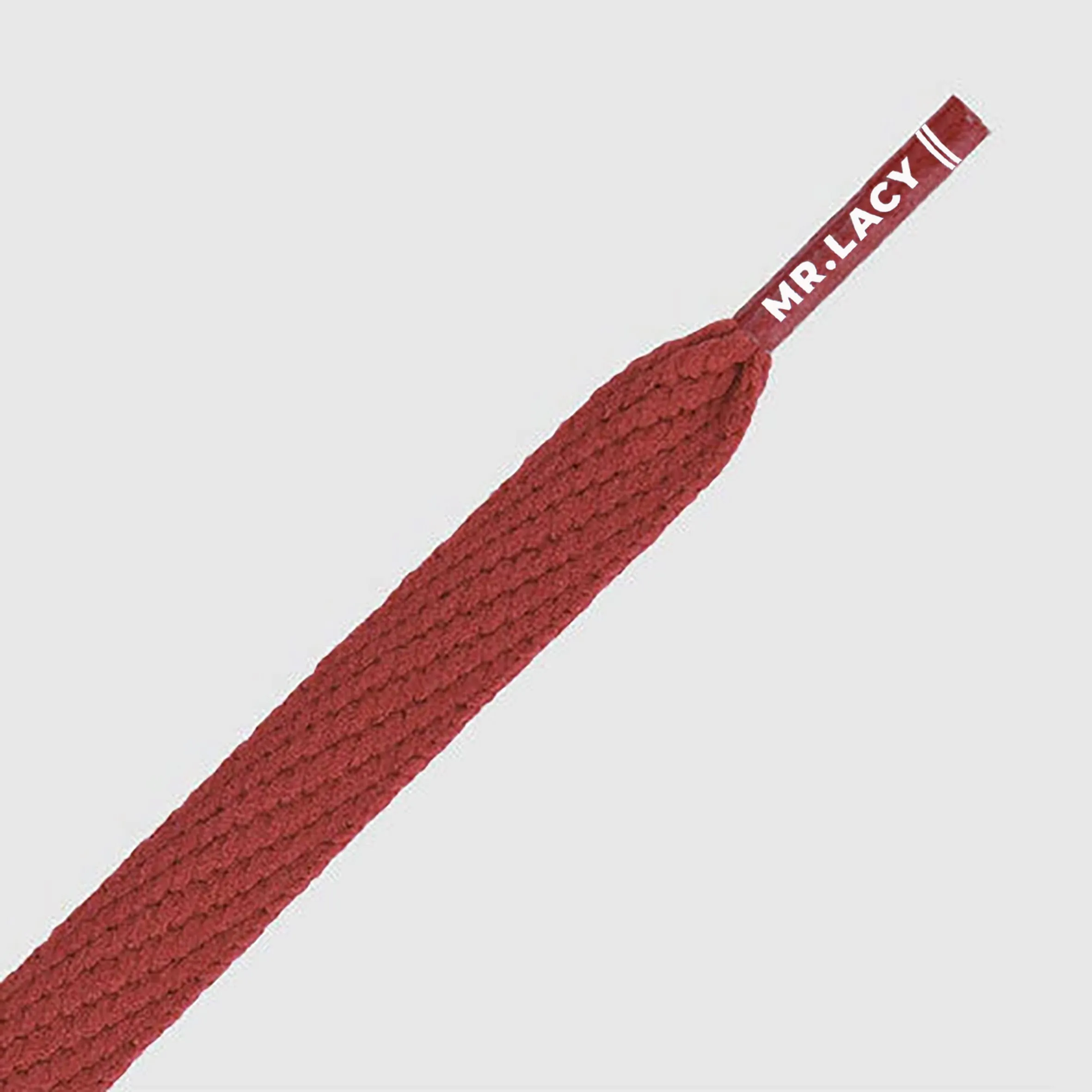 Flatties Shoelaces · Burgundy