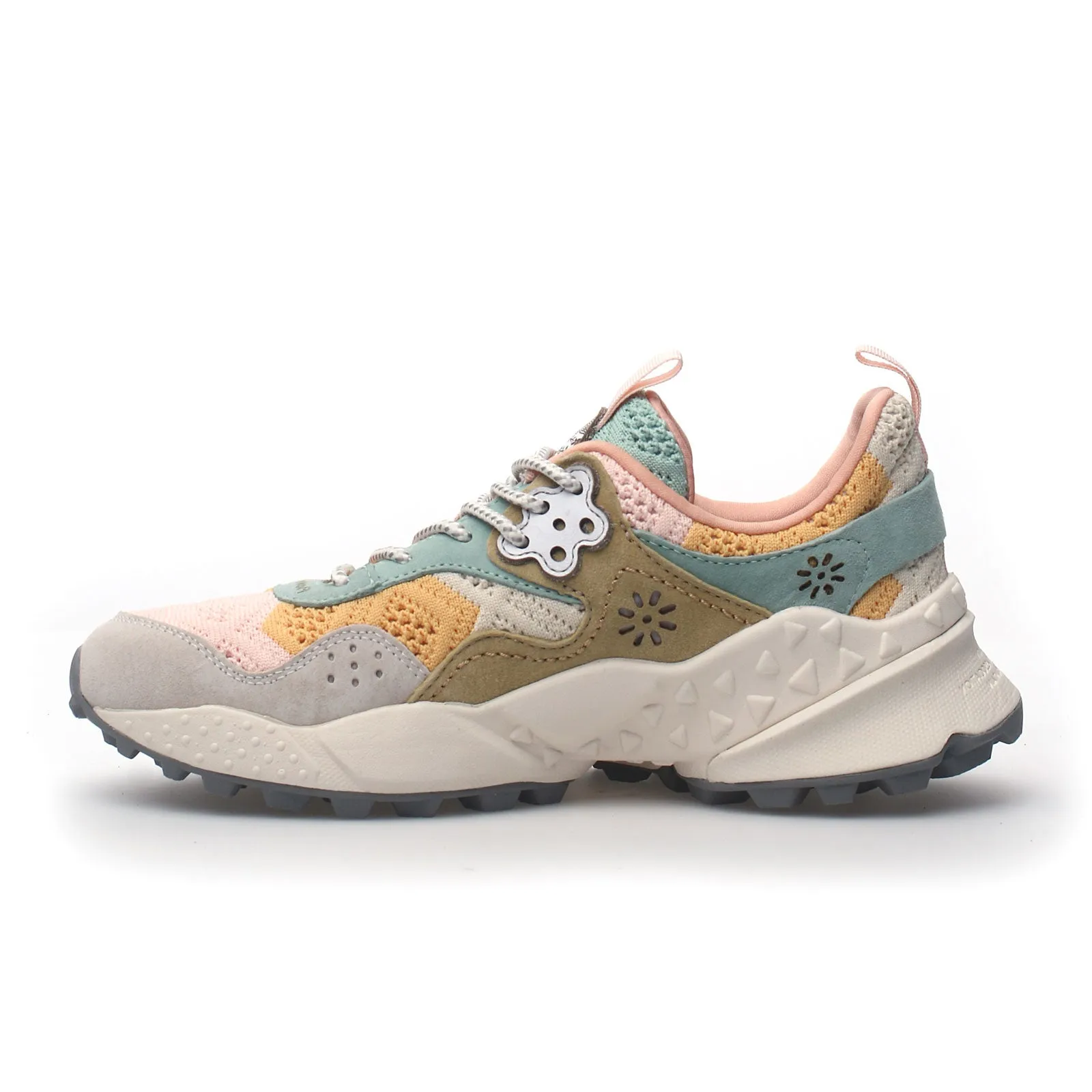 Flower Mountain Kotetsu Sneaker (Women) - Taupe/Green