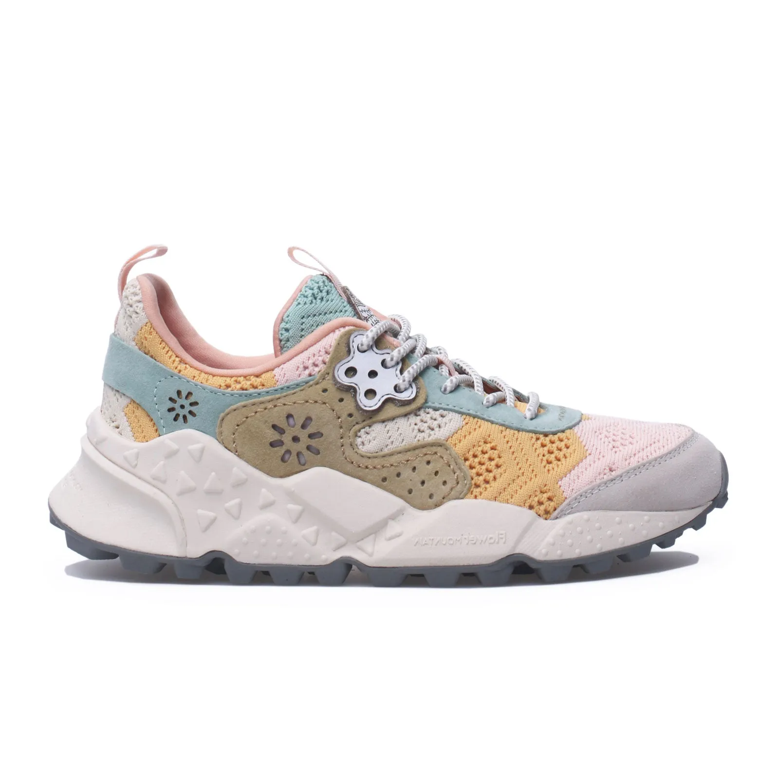 Flower Mountain Kotetsu Sneaker (Women) - Taupe/Green