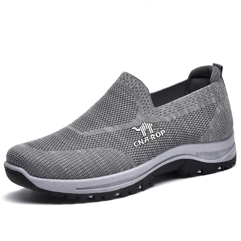 Flying Woven Breathable Mesh Sports Men's Shoes