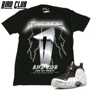 Foamposite Pro Silver Surfer Metallic Shirt