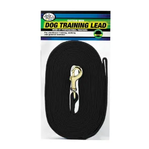 Four Paws Cotton Web Lead Black