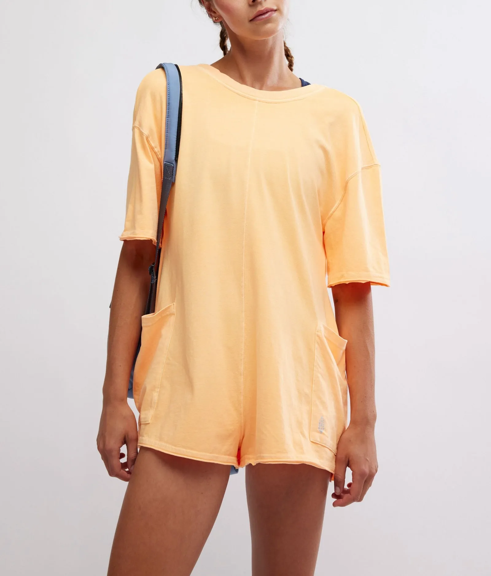 Free People Movement Hot Shot Tee Romper