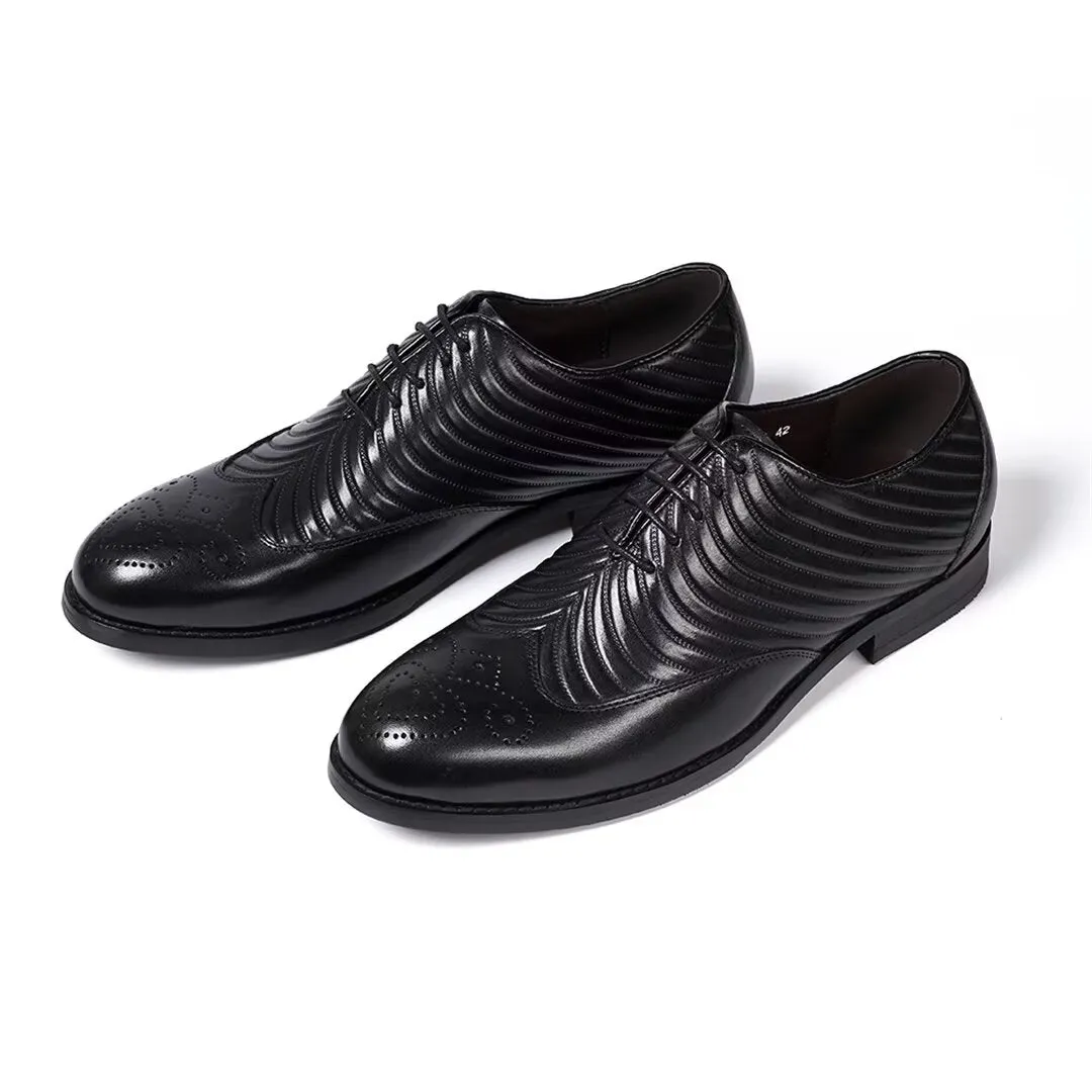 Gentleman's Choice Leather Dress Shoes