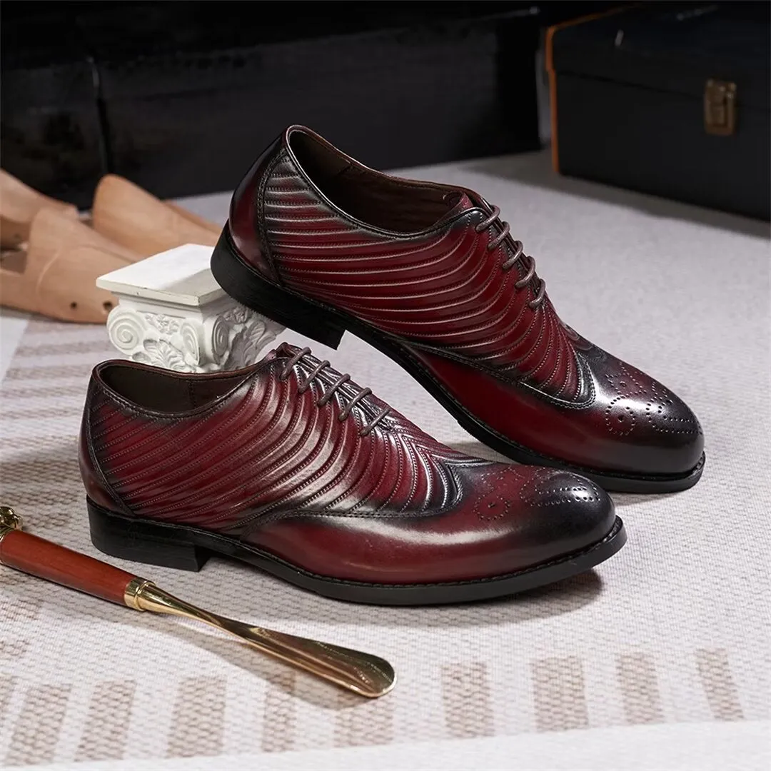 Gentleman's Choice Leather Dress Shoes