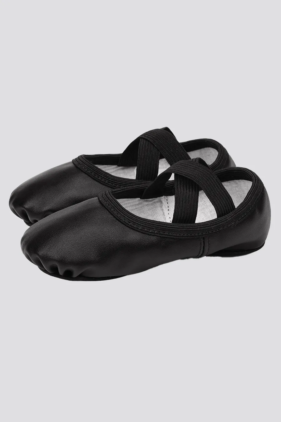 Girl's PU Leather Ballet Shoes