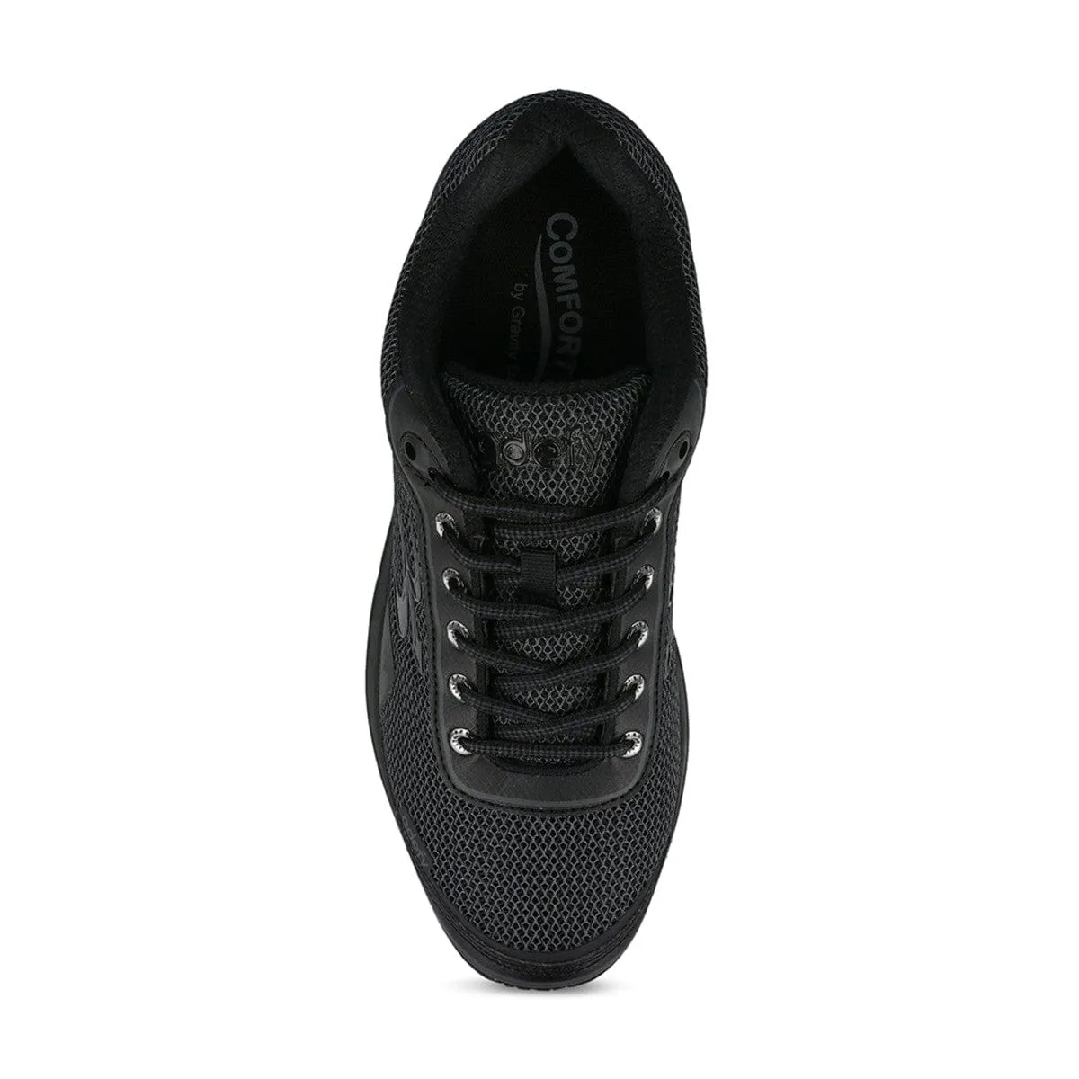 Gravity Defyer Men's Mighty Walk Athletic Shoes- All Black