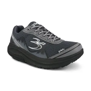 Gravity Defyer Women's Mighty Walk Athletic Shoes- Charcoal/ Black