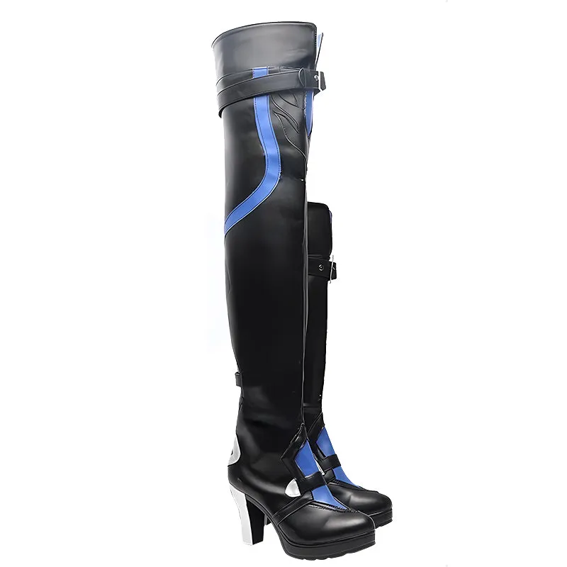 Honkai: Star Rail Acheron Shoes Cosplay Boots