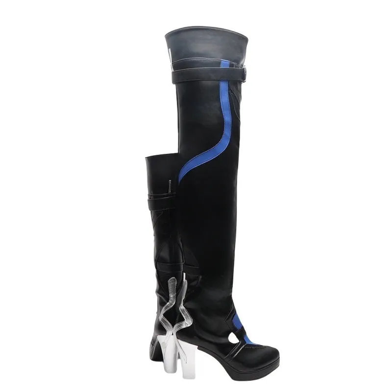 Honkai: Star Rail Acheron Shoes Cosplay Boots