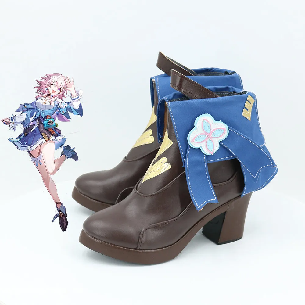 Honkai: Star Rail March 7th Cosplay Shoes