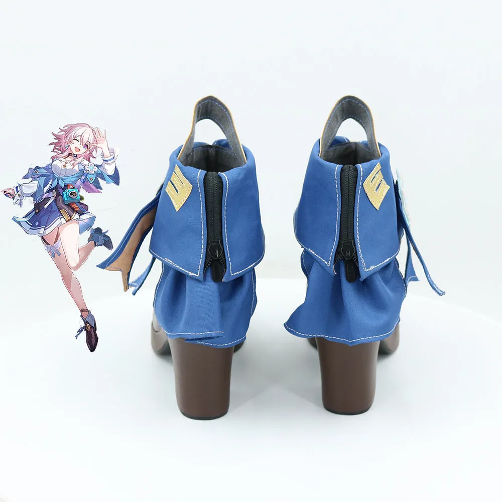 Honkai: Star Rail March 7th Cosplay Shoes