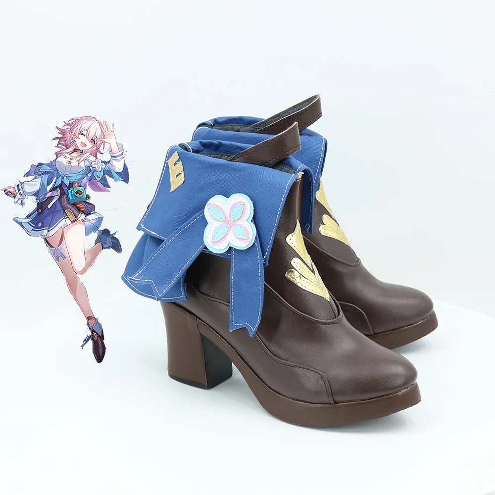 Honkai: Star Rail March 7th Cosplay Shoes