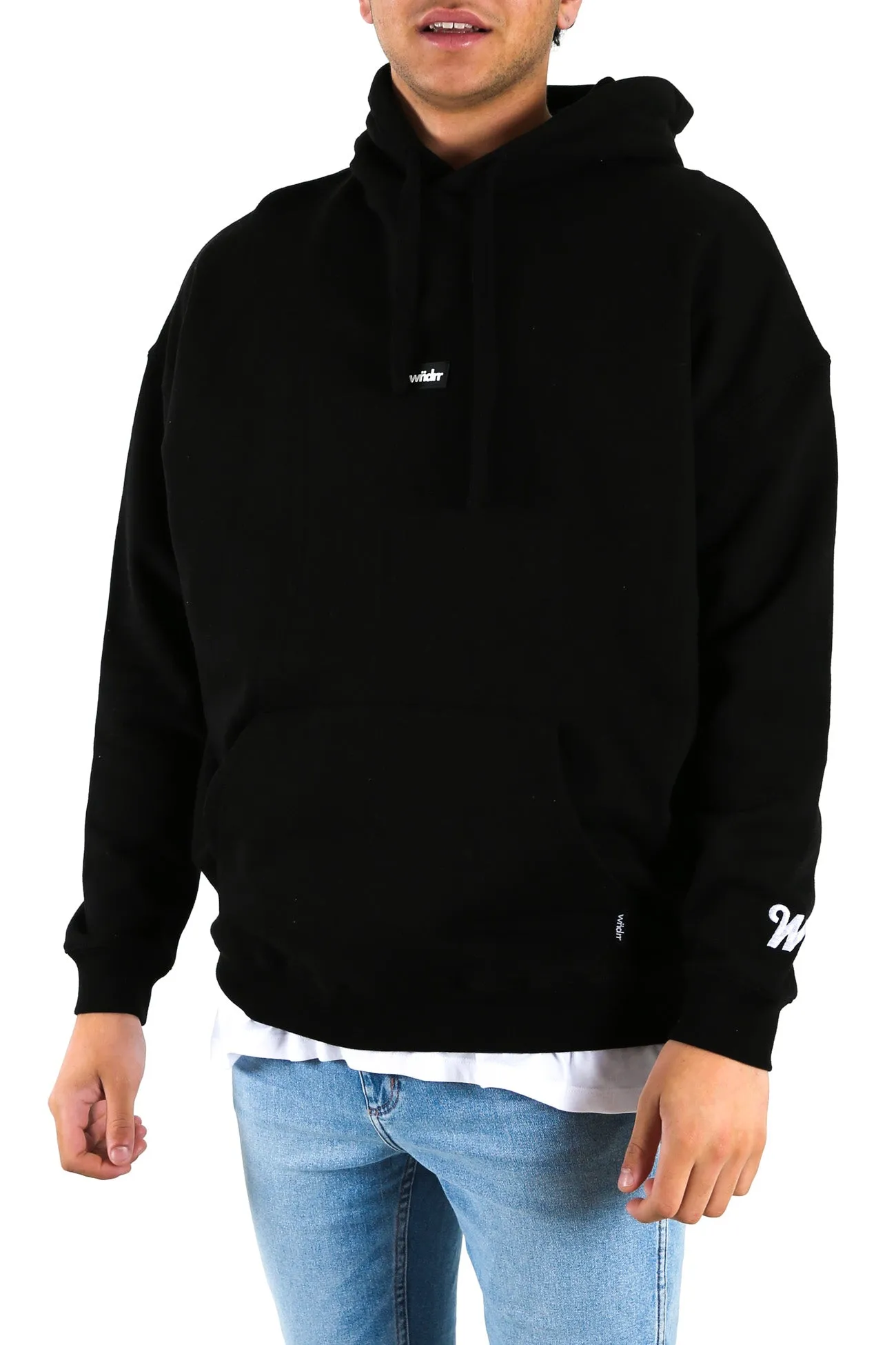 Hoxton Heavy Weight Hood Sweat Black