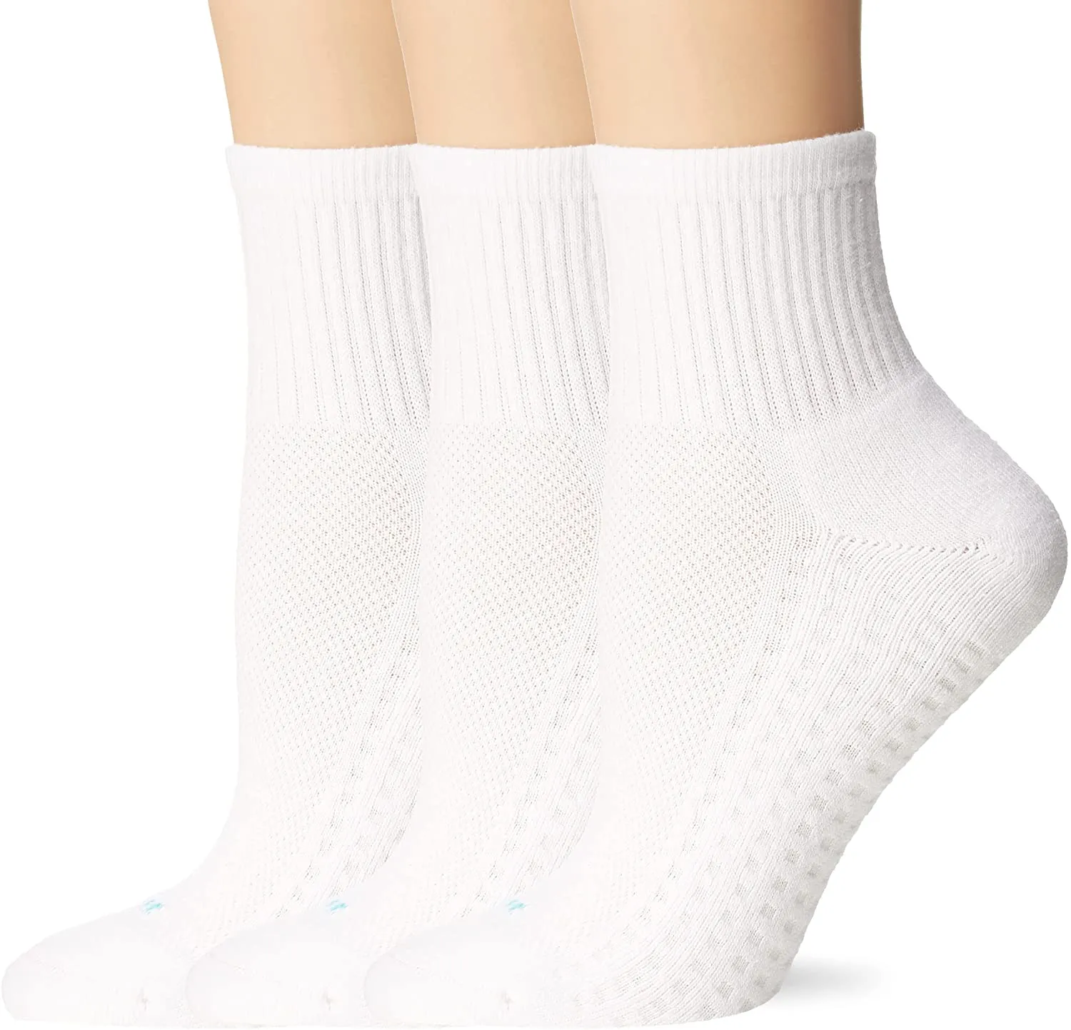 Hue Women's Air Sport 3 Pair Pack Mini Crew Socks