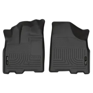 Husky Liners Weatherbeater Floor Liners Black - Front | 2020-2011 Toyota Sienna