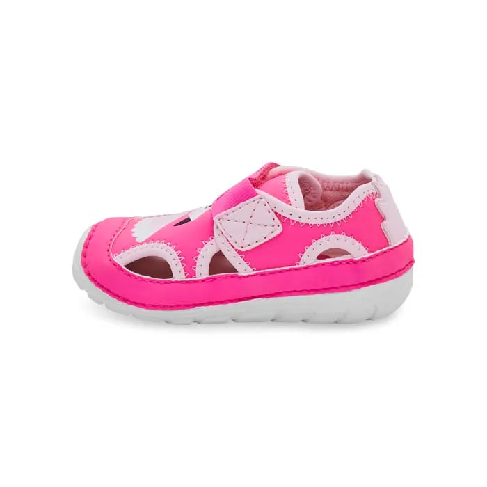 Infant Girl Stride Rite Soft Motion Splash in Pink Flamingo