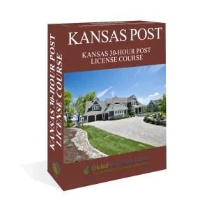 Kansas 30- Hour Mandatory Post License Course - Online - (30-Hour Practice Course Only)