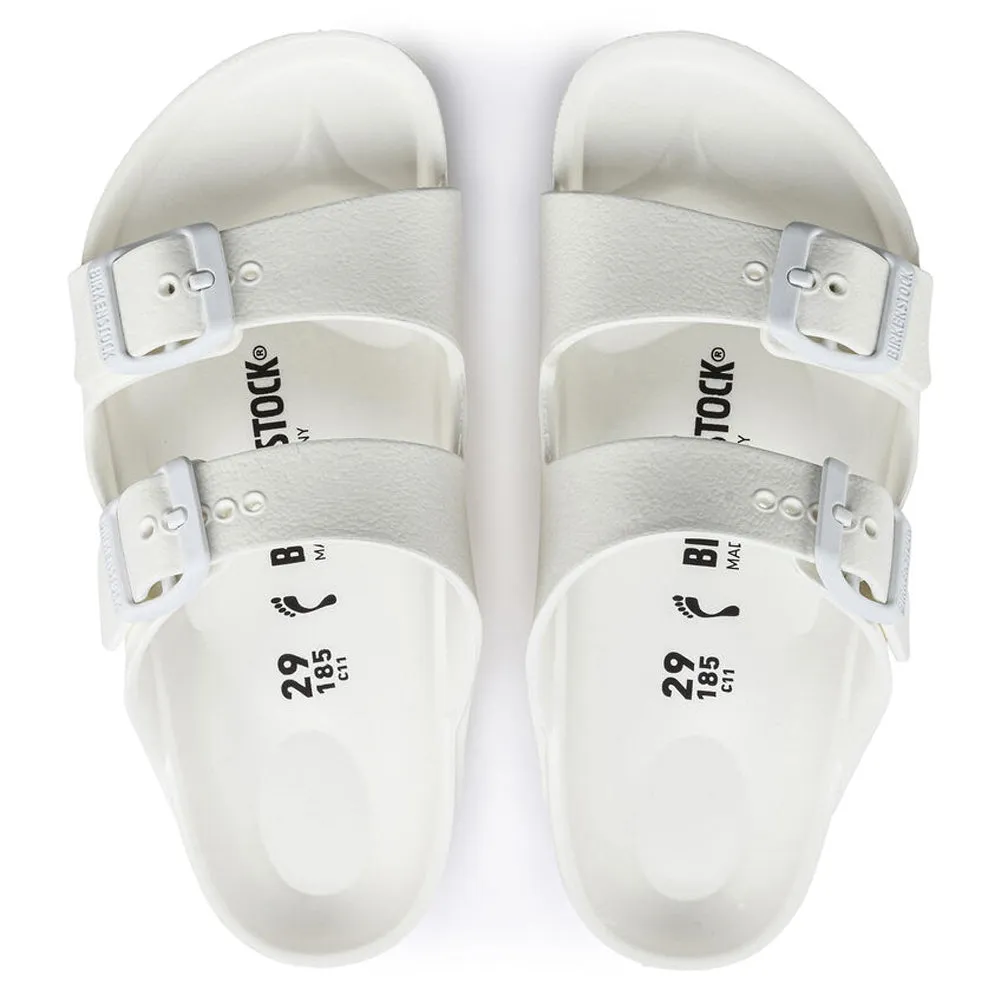 Kid's Arizona in White EVA Narrow Width by Birkenstock