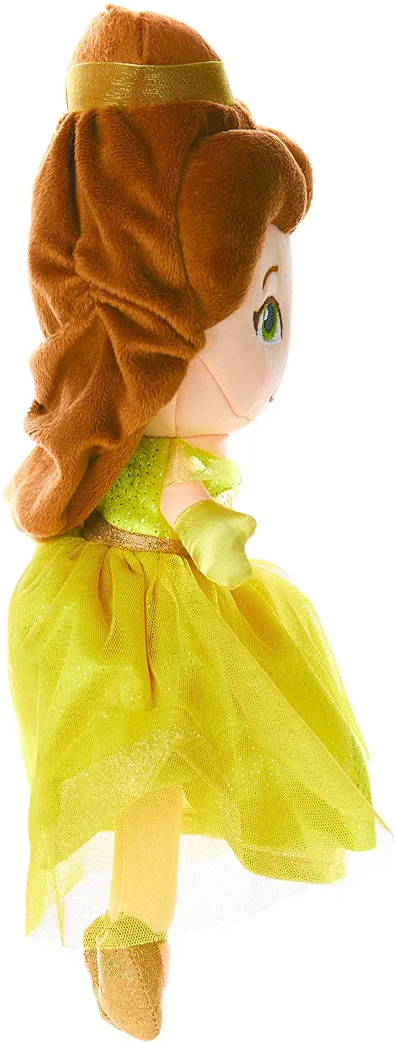 KIDS PREFERRED Disney Princess Belle 12” Plush Doll with Sounds