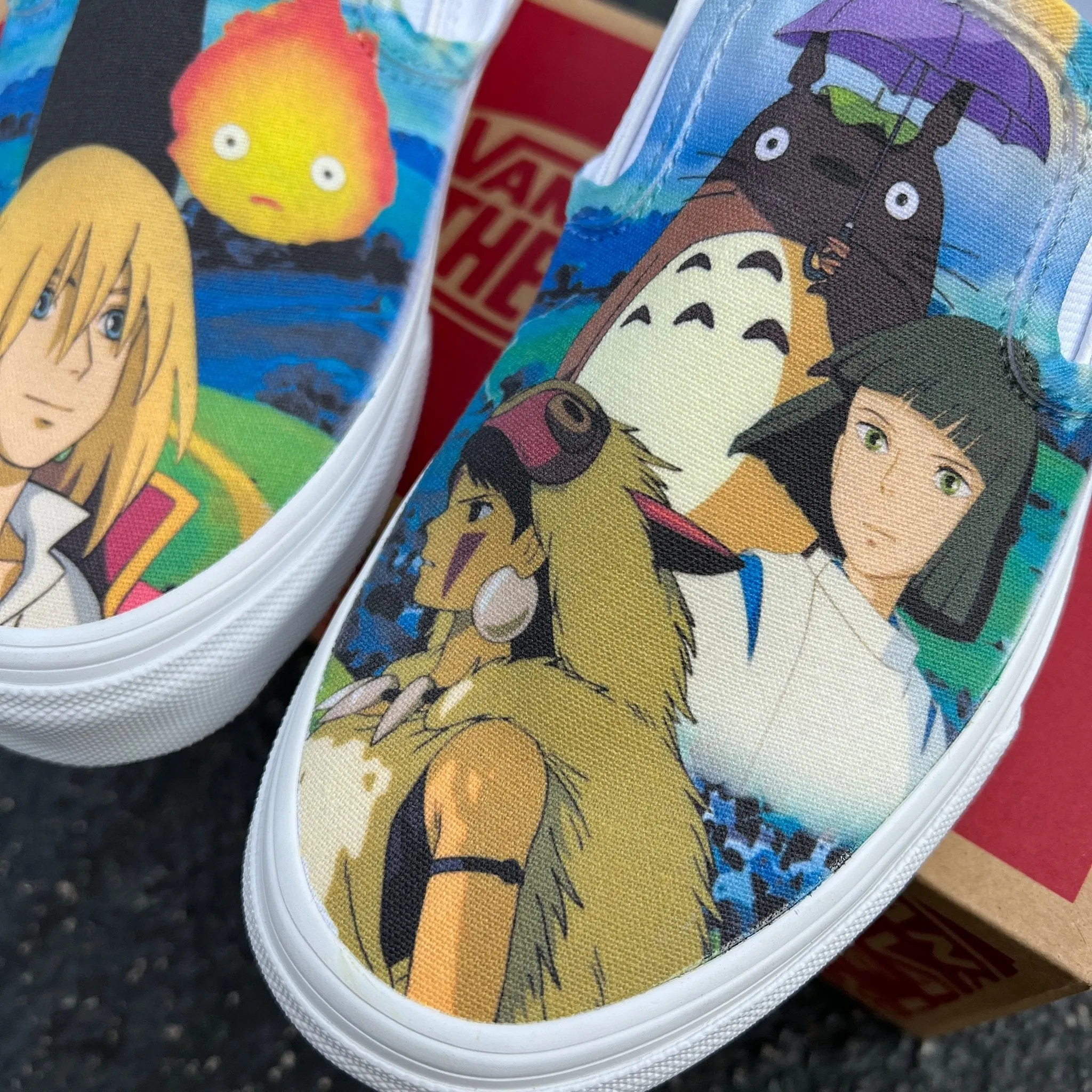 Kids Shoes - Studio Ghibli Custom Slip Ons